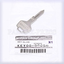 Oem Genuine Nissan Patrol Pulsar Sentra Blank Metal Uncut Spare Key Key00-00066