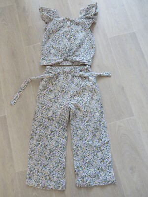 Jessica Simpson 2 Tlg. Mädche Set Baumwolle gr.5-6 Jahre Top!