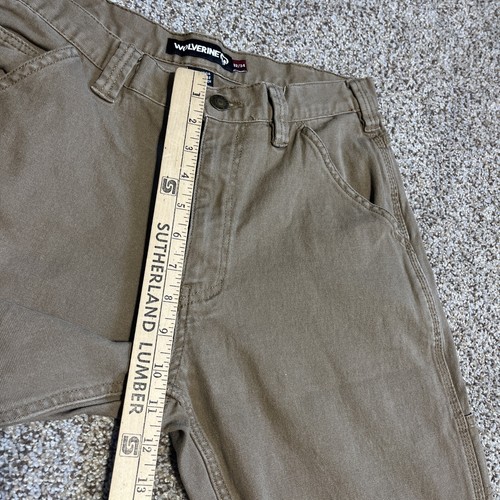 Wolverine Tan Carpenter Jeans Mens 32/34 Actual 30x33 - Picture 8 of 15