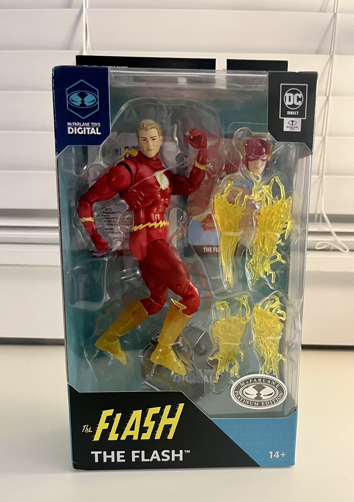 McFarlane DC Multiverse Digital The Flash 7” Action Figure (Speed Force) (Chase)