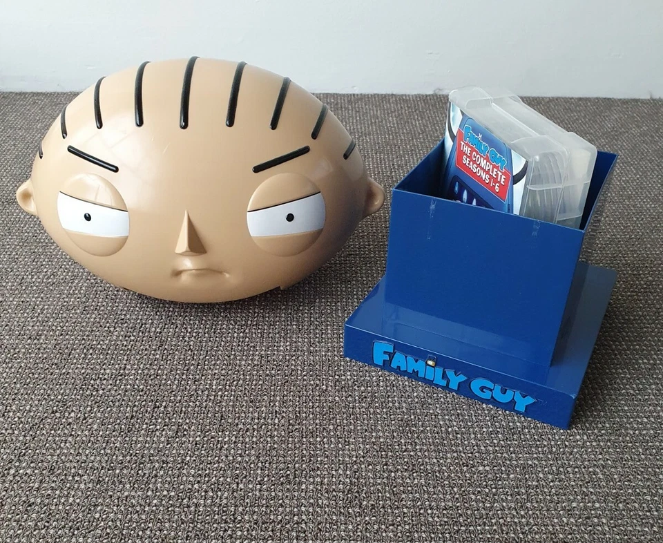 🔶️RARE FAMILY GUY STEWIE GRIFFIN DISPLAY HEAD DVD BOX SET REGION 4 OZ - image 2 of 4