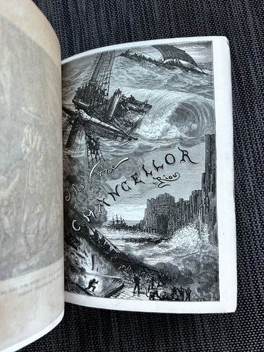 Jules Verne Survivors Of The Chancellor & Martin Paz 1876 1st Ed US Variant - Picture 3 of 9
