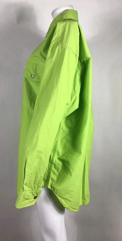 Vtg Gianni Versace Jeans Couture Medusa Button Shirt M - Image 3 of 4