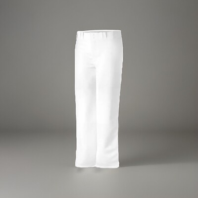 Champion Men's M Uniform White Active Action Baseball Pants Long