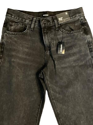 Express Mid Rise Washed Black '70s Flare Jeans 2L NWT