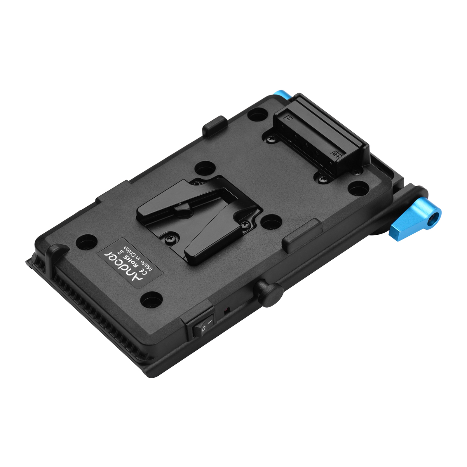 V Mount V-lock Plate with 15mm Dual Hole Rod Clamp S0Y0 | eBay Australia