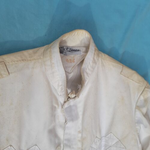 CAMICIA DA UFFICIALE REGIA MARINA ITALIANA WW2 DITTA V. CAMIOLO LIVORNO - Foto 4 di 14