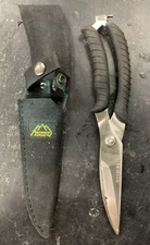 OUTDOOR EDGE GAME SHEARS W/SHEATH-PROCEEDS BENEFIT THE DENVER TOOL LIBRARY