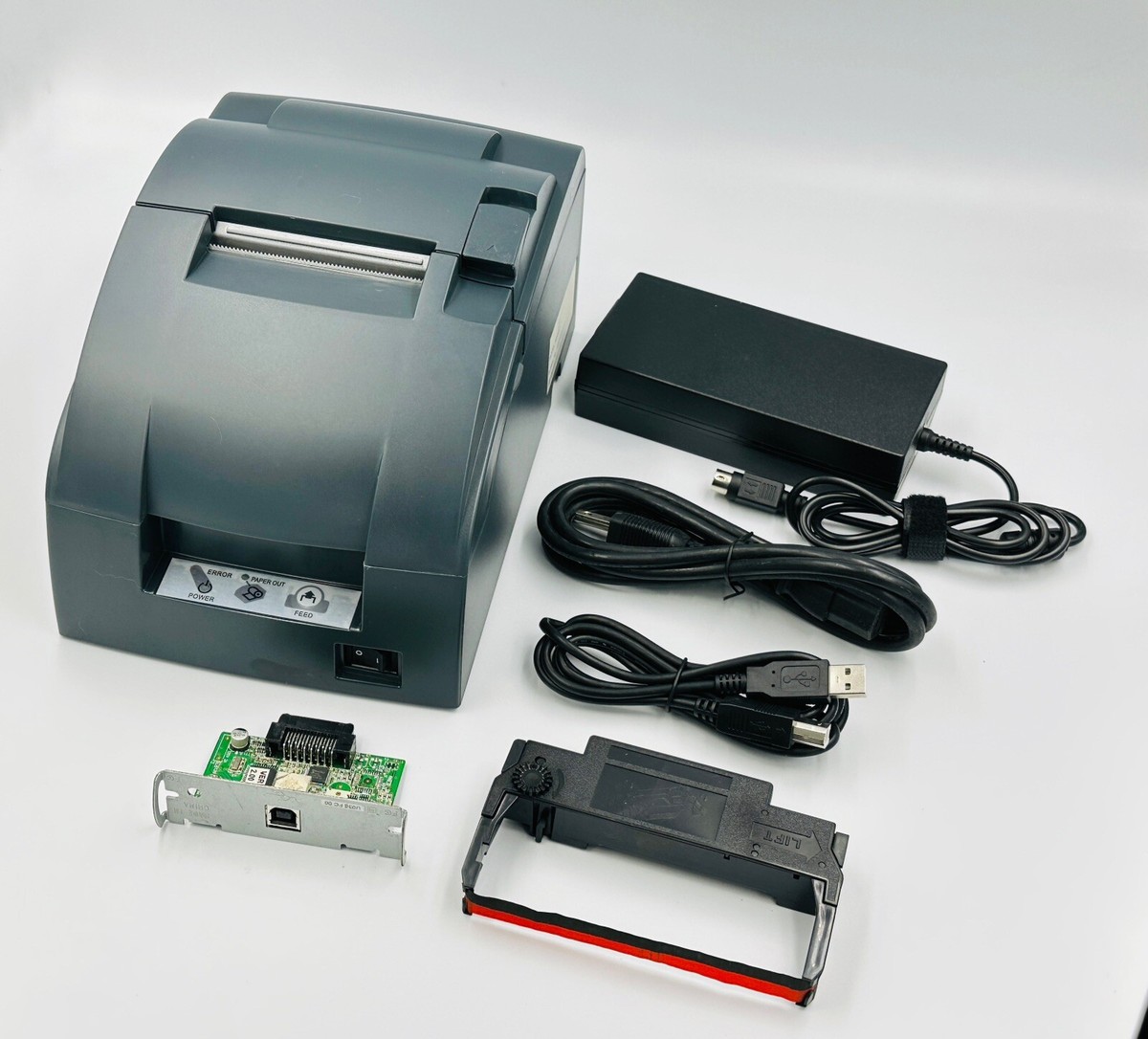 Epson TM-U220B M188B Receipt Printer USB Port Auto-Cutter Shipping