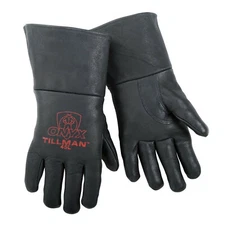Tillman 45 Black Onyx Top Grain Pigskin MIG Welding Gloves (X-Large)