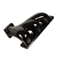 JAGUAR XK120 XK140 FRONT EXHAUST MANIFOLD LEFT HAND BLACK VITREOUS ENAMEL FINISH