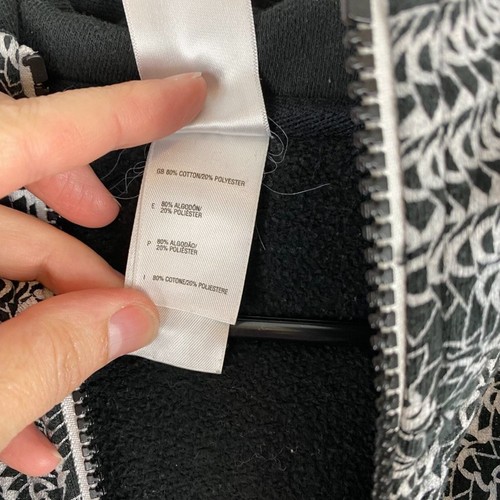 The North Face Printed Terry Hooded Sweatshirt Size Small - Picture 4 of 5