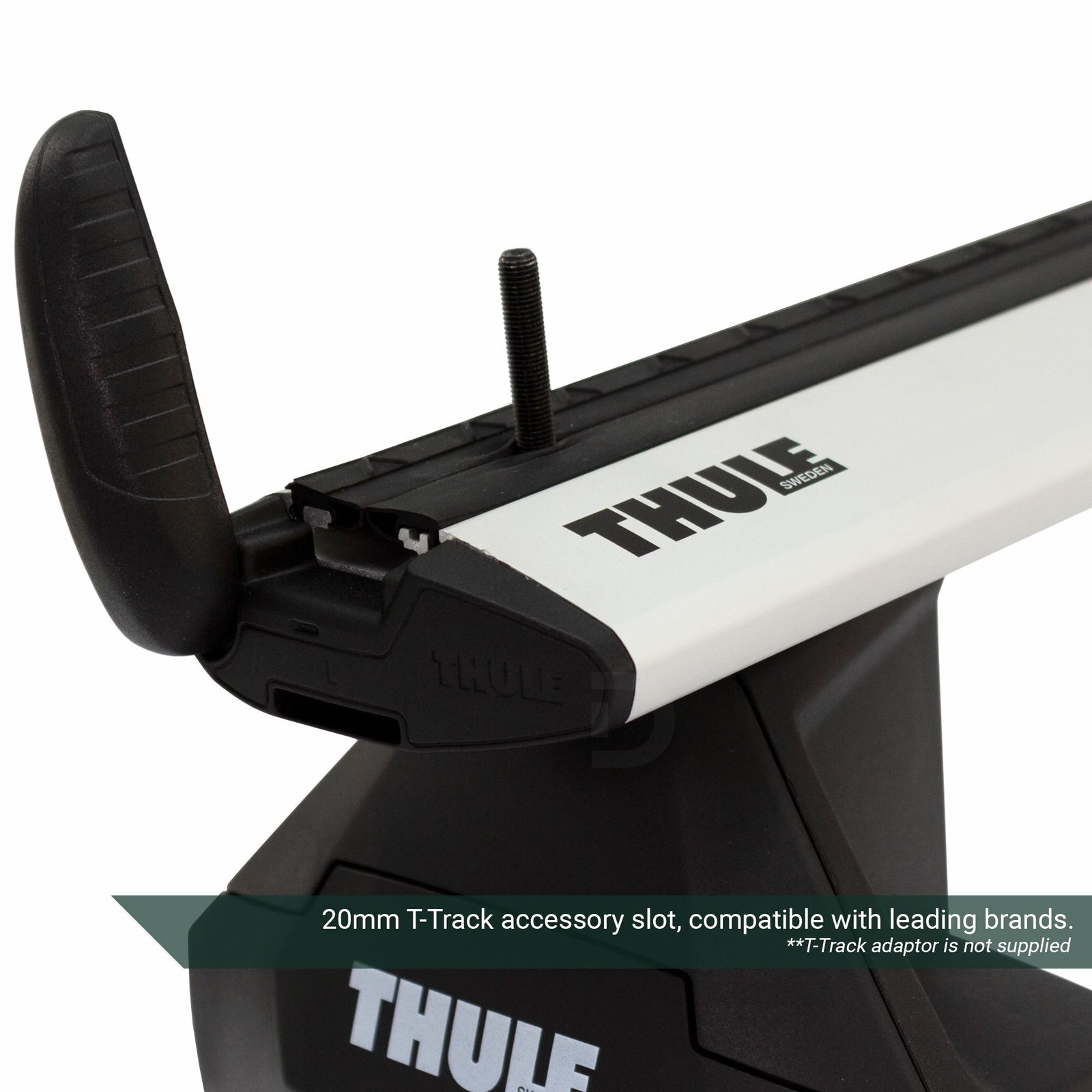 Thule Alu WingBar Evo Silver Roof Bars to fit VW California T5 0515 T