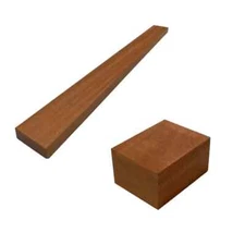 Sapele Guitar Neck Blank + Heel Block Combo - Kiln Dried - Free US Shipping