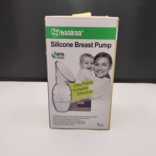 Haakaa Silicone Breast Pump, 4 oz Gen 1 BPA Free