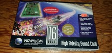 16 Bit NewCom High Fidelity Sound Card Internal 16Bit ISA 486 Compatible