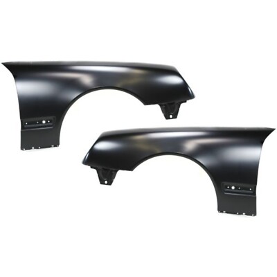 Fender Set For 2000-2003 Mercedes Benz E320 Front Primed Steel Pair