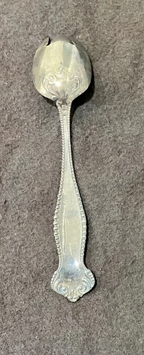 Sterling 1893 Towle Canterbury Ice Cream Spoon / Spork 5 1/4"-No Monogram