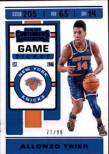 2019-20 Panini Contenders NBA Basketball Insert,Parallel,Jersey Singles - U Pick