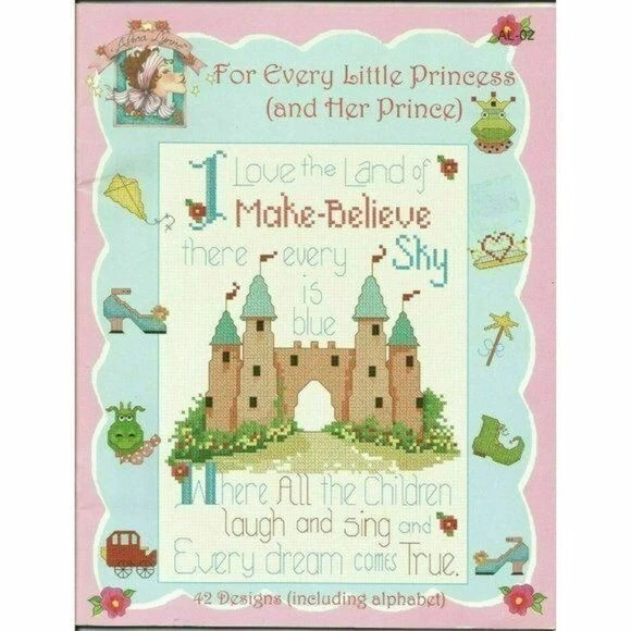 CROSS STITCH Alma Lynne Designs For Every Little Princess & Her Prince Patterns - Image 4 of 4