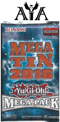 MEGA TIN 2016 MEGA PACK (MP16) -1ST ED NM ( SUPER, ULTRA, SEC) A++ FAST SHIP