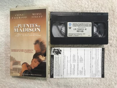 Los Brücken Aus Madison VHS Clint Eastwood Meryl Streep 1995