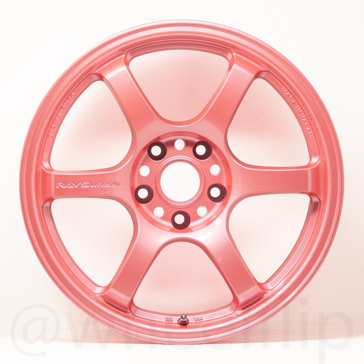 set of 4) Gram Lights 57DR 17x9 +12 5x114.3 Sakura Pink | eBay