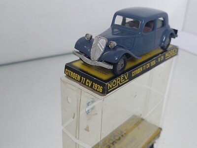 NOREV 1/43 - Citroën 11cv 1936 Gris Souris - Miniature De Collection Boîte Rare