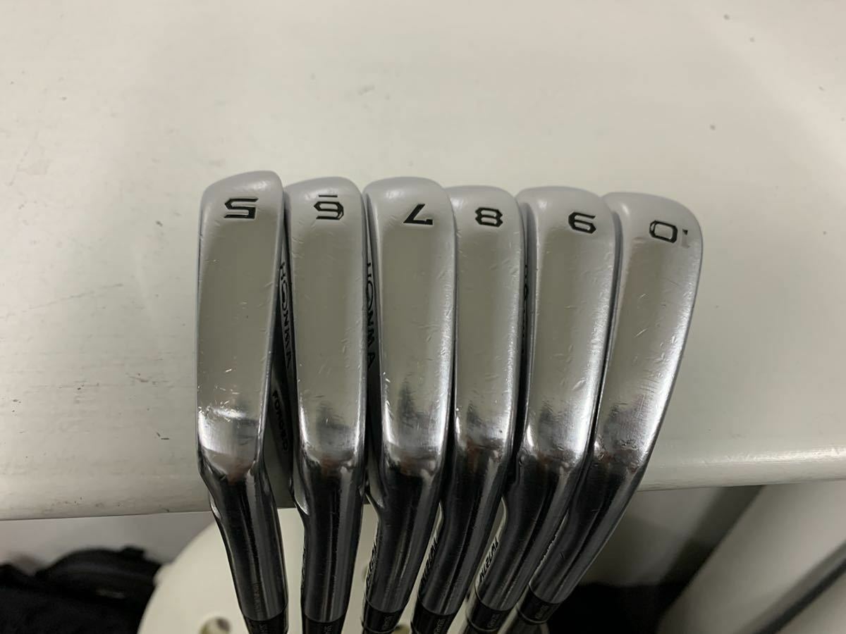 Golf Iron Set Honma Tour World TW727M Forged VIZARD IB-105 (X