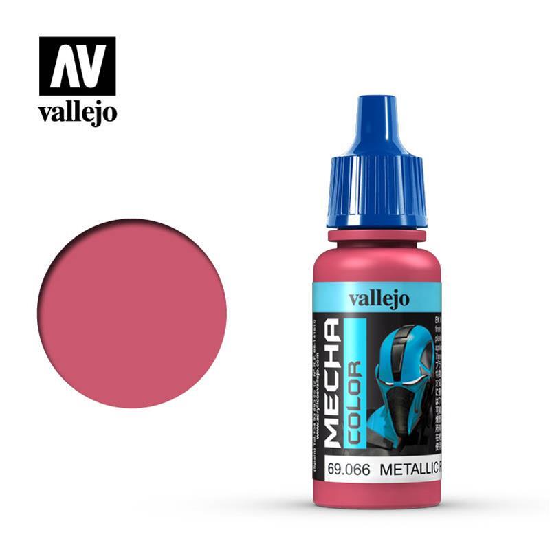 Mecha Color Metal Red 69066 Water-Based Airbrush Paint 17 Cm 17 ml VALLEJO