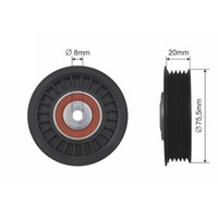 NTY Spannrolle Keilrippenriemen FüR Audi A4 Avant 8E5 B6 1.9 TDI 8D5 B5 8E2