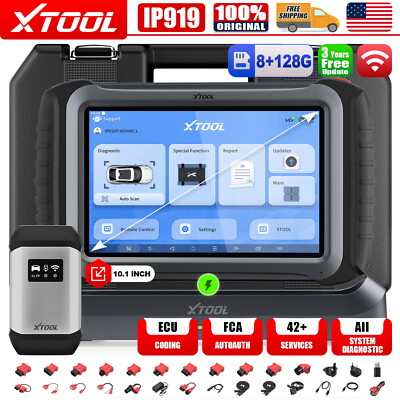 2026 XTOOLIP919PRO Full System OBD2 Diagnostic Scan Coding Updrade of D9S PRO