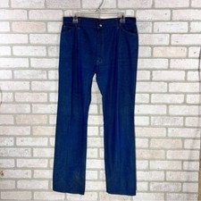 Vintage 1970  s Big E Levi  s for Me Jeans in Blue Indigo