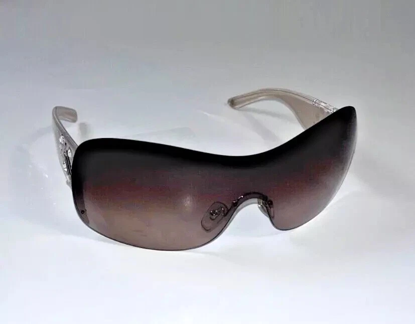 Gafas de sol envolventes VERSACE VE2109-B 1248/13 130 3N SHIELD SWAROVSKI BV7590047 Foto 2 de 4