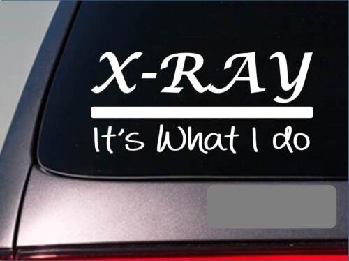 X-ray sticker decal *E288* x-ray tech radiology radiologist er hospital film - Picture 1 of 1