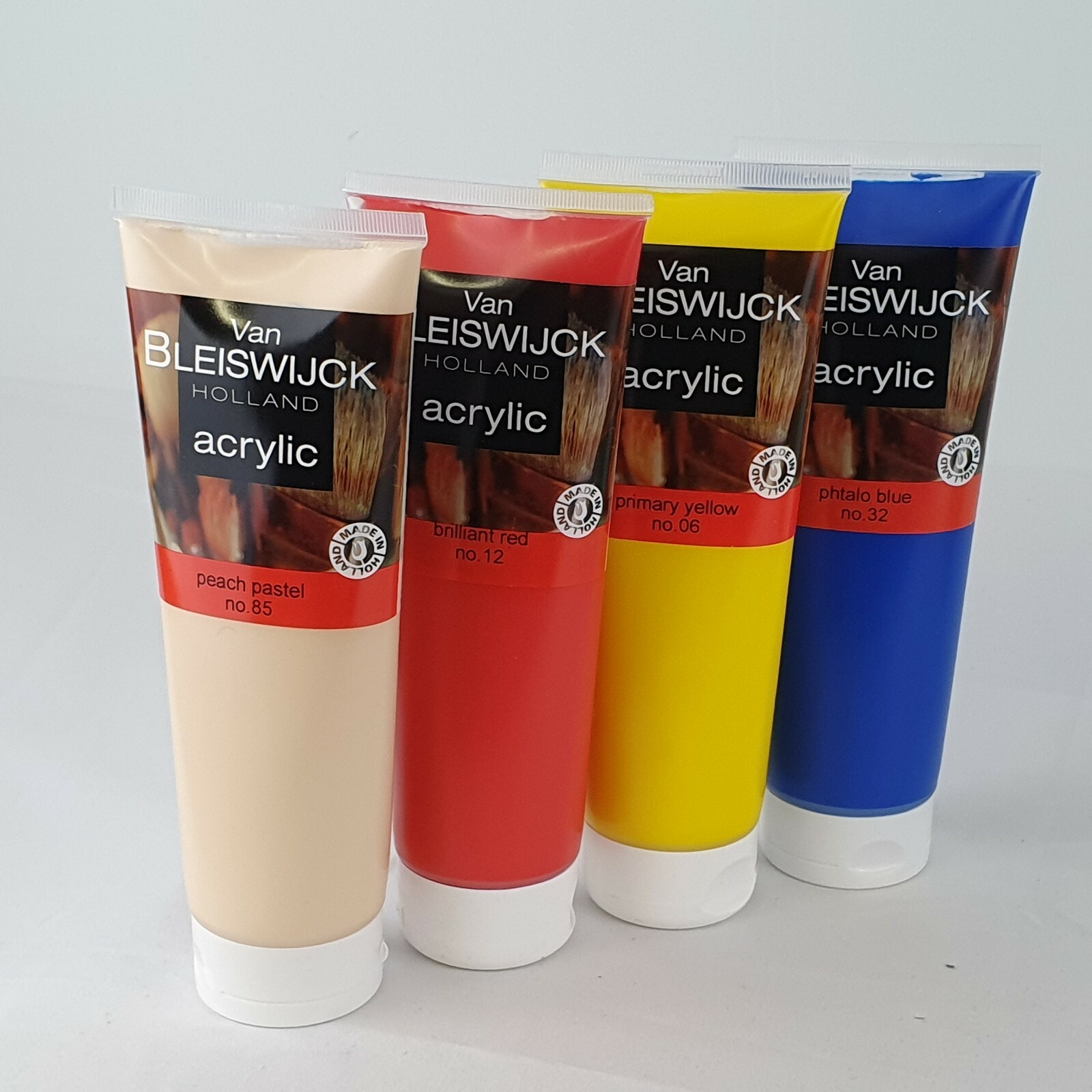 Acrylfarben Set Tube Acryl Farbe inkl. Malpinsel Set, Gesso, Pouring