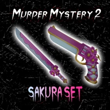 Murder Mystery 2 Sakura Set - MM2 Godly Set