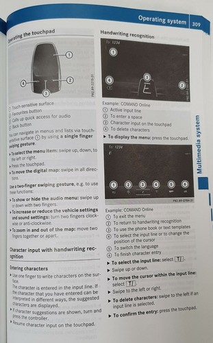 MERCEDES C-CLASS ESTATE S205 2014-2021 OWNERS MANUAL HANDBOOK WALLET PACK - Picture 7 of 12