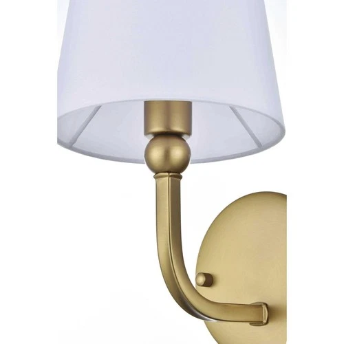 Living District LD7322W6SG Senna Bathroom Vanity Light Satin Gold - Picture 5 of 7