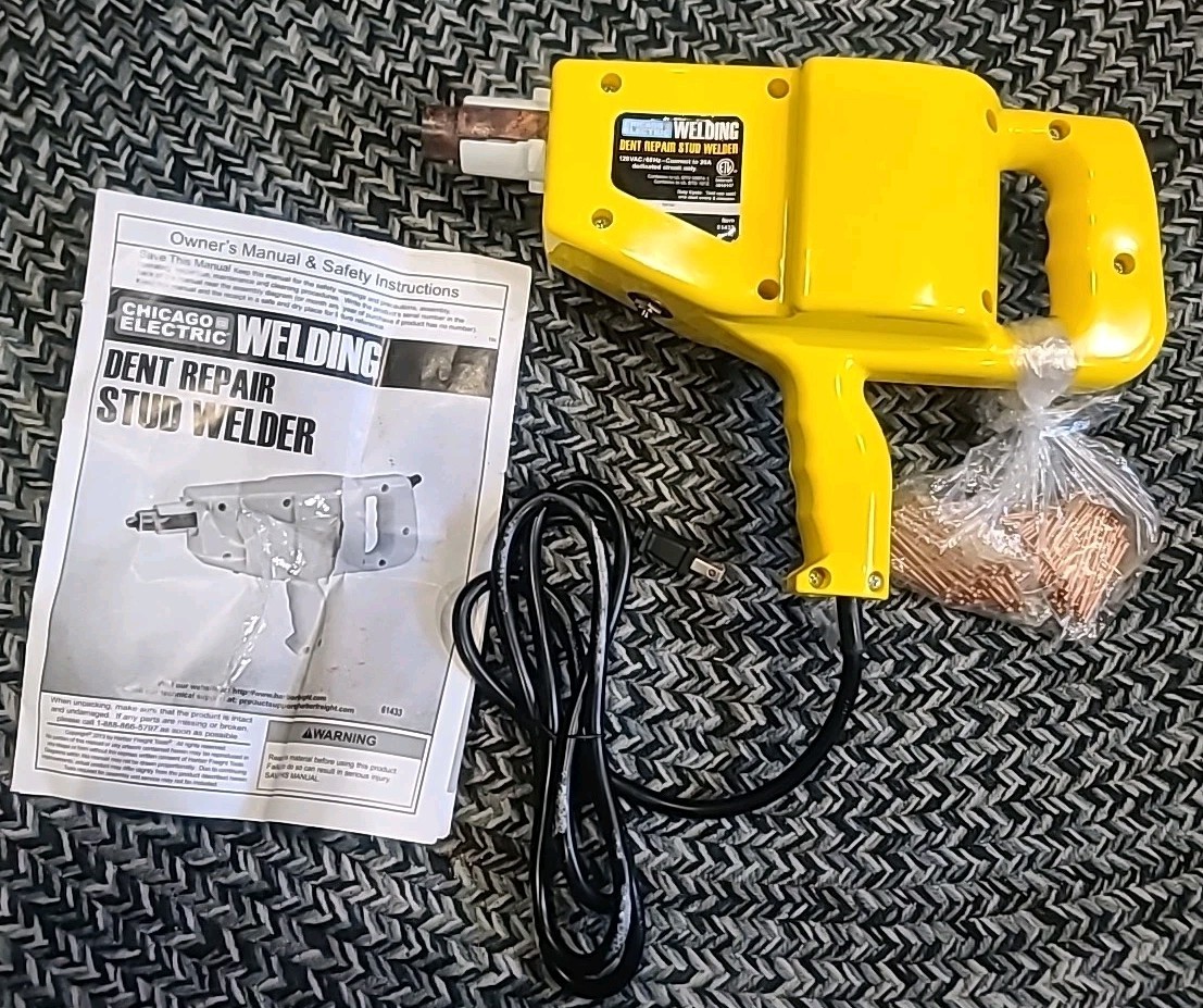 ViciousTKY です Chicago Welding Dent Repair Stud Welder 120v / 60Hz Yellow 61433 W