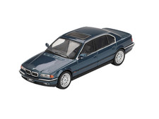 BMW 750iL – Blue Metallic (Mini GT) Diecast 1:64 Scale Model - TSM MGT00894