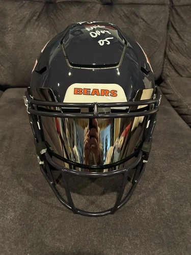 Brian Urlacher Signed Inscribed Chicago Bears Speedflex Beckett