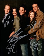 How I Met Your Mother Autographed Original 8x10 Photo LOA TTM
