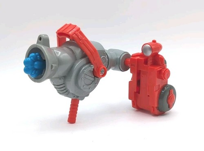 #ad Silver amp; Red Billy Blazes Water Cannon Backpack Accessory Rescue Heroes 1998 $7.95