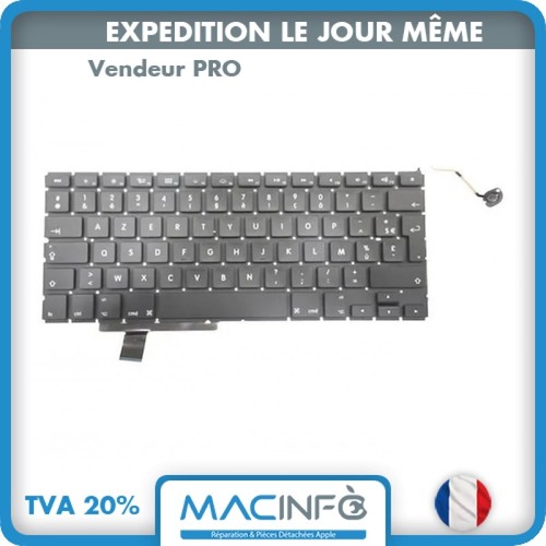 Clavier AZERTY Français Apple MacBook Pro A1278 13" (2011-2012) - Reconditionné