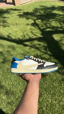 Jordan 1 Retro Low Travis Scot Fragment Low Sneakers Size 9.5 Men