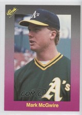 1989 Classic Update Purple Travel Edition Mark McGwire #190 1z7