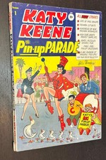 KATY KEENE PIN UP PARADE #1 (Archie Comics 1955) --Golden Age Giant GGA -- VG