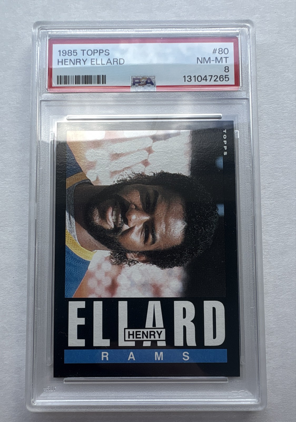 1985 Topps - PSA 8 Henry Ellard #80 (RC)