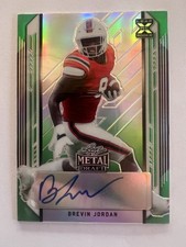 2021 Leaf Metal Draft - Brevin Jordan #BA-BJ1 Green Marble /10 (AU, RC)